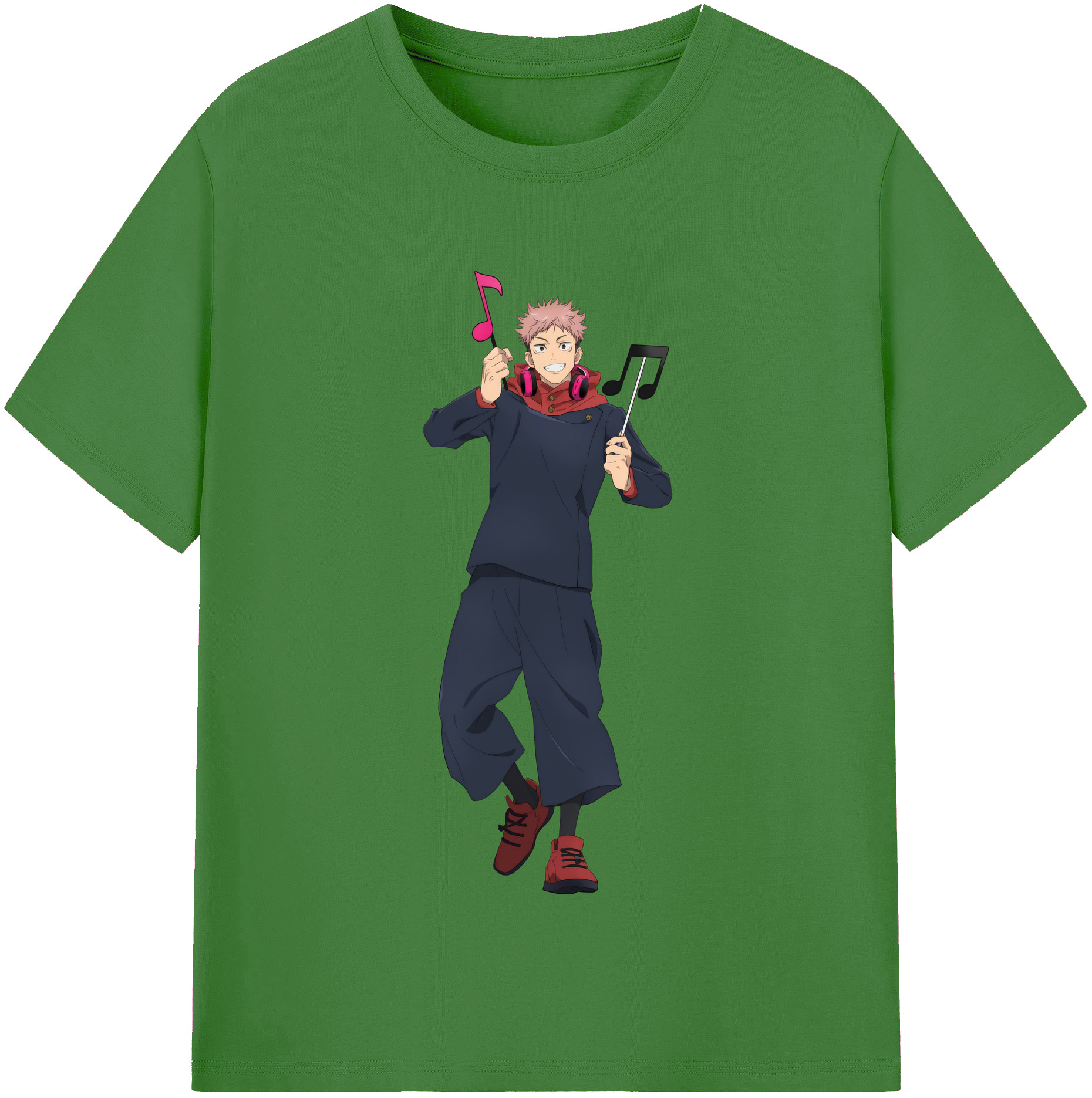 （画像用） 呪術廻戦 Jujutsu Kaisen レディースカジュアルプリントTシャツ（綿100％）